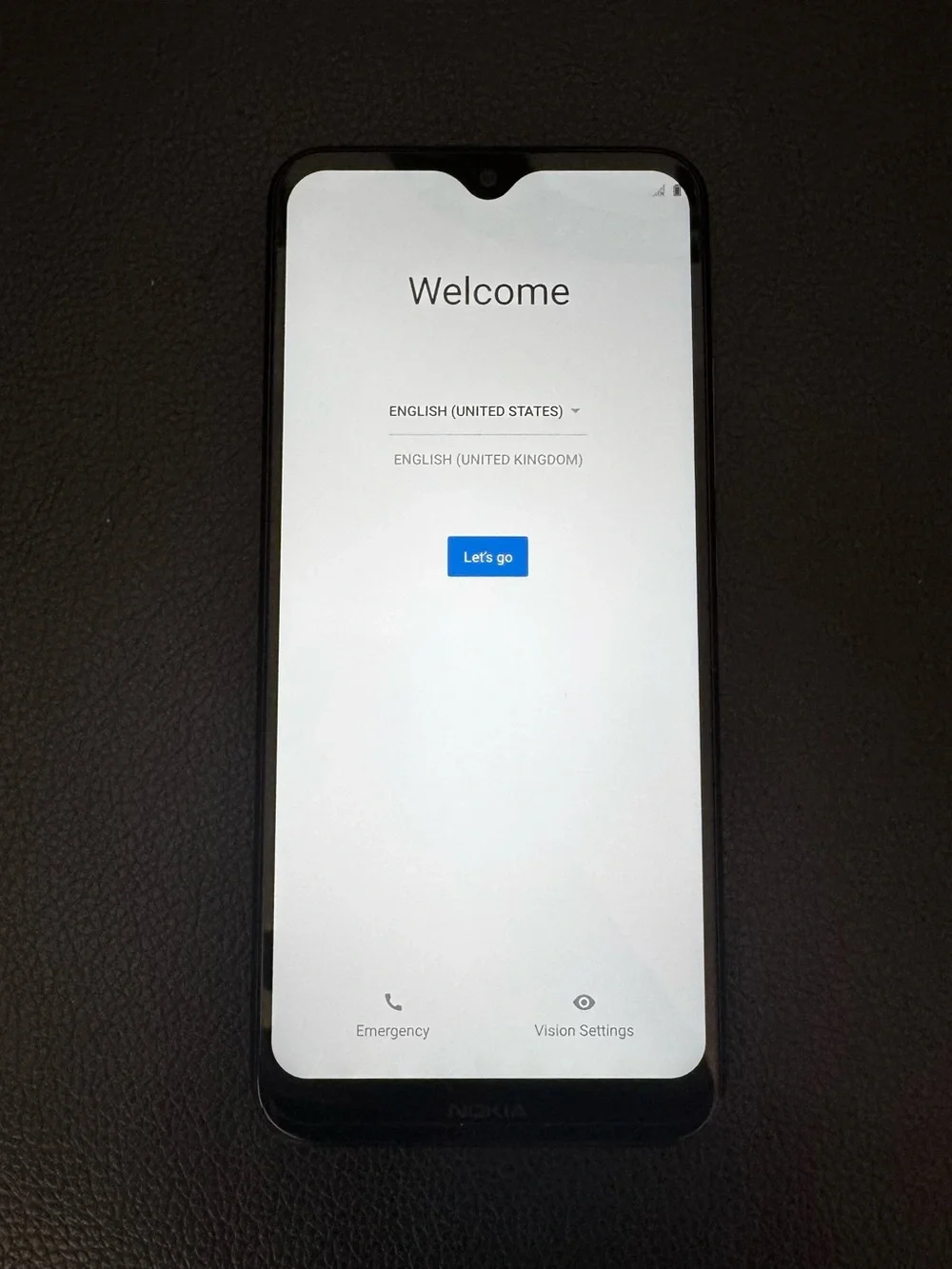 Nokia Black Smartphone with Black Charger and Cable C110 32GB
